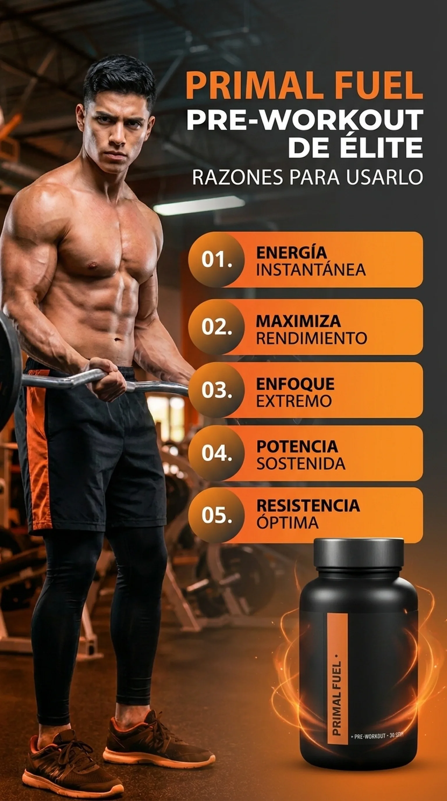Suplementos gym